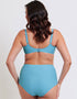 Flirtelle Verona Beach High Waist Bikini Brief Aqua Blue