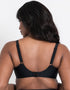 Flirtelle Verona Beach Padded Balcony Bikini Top Black