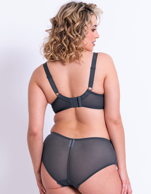 Flirtelle Viola Brief Dark Grey