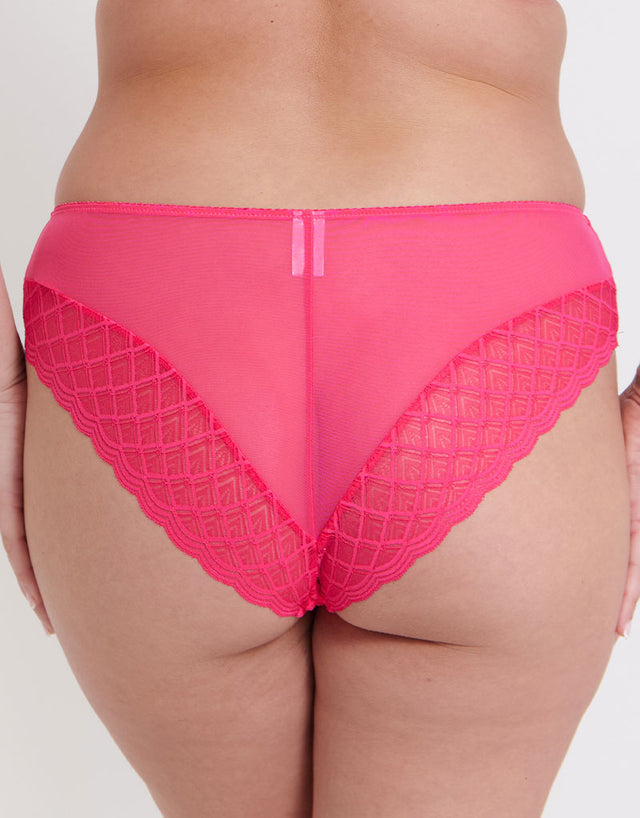 Flirtelle Viola Geo Brazilian Brief Pink