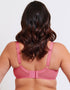 Flirtelle Viola Geo Balcony Bra Rose Pink