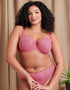 Flirtelle Viola Geo Balcony Bra Rose Pink
