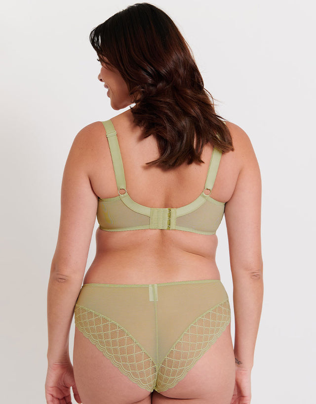 Flirtelle Viola Geo Brazilian Brief Soft Sage