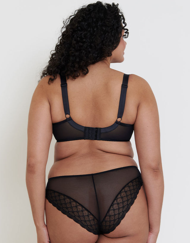 Flirtelle Viola Geo Brazilian Brief Black