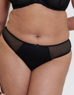 Flirtelle Viola Geo Brazilian Brief Black