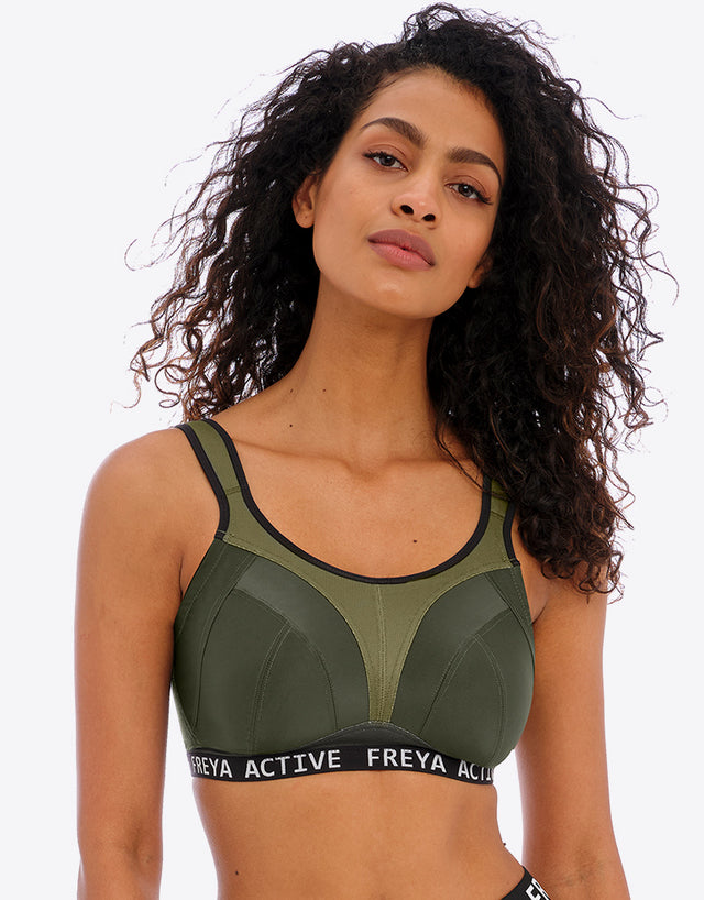 Freya Active Dynamic Sports Bra Khaki