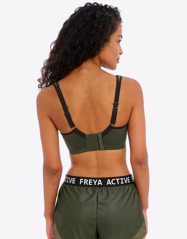 Freya Active Sonic Moulded Sports Bra Khaki