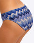 Freya Arizona Wave Bikini Brief Coastline Blue Print