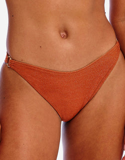 Arizona Wave High Leg Bikini Brief Golden Hour Orange
