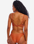 Arizona Wave High Leg Bikini Brief Golden Hour Orange
