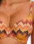 Freya Arizona Wave Plunge Bikini Top Horizon Print