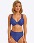 Freya Arizona Wave High Apex Bikini Top Twilight Blue