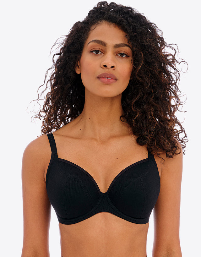 Freya Chill Plunge Bra Black