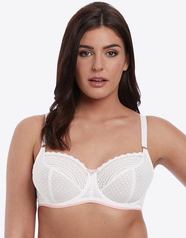 Freya Daisy Lace Balcony Bra White