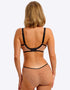 Freya Entwined Plunge Bra Tattoo Black/Latte