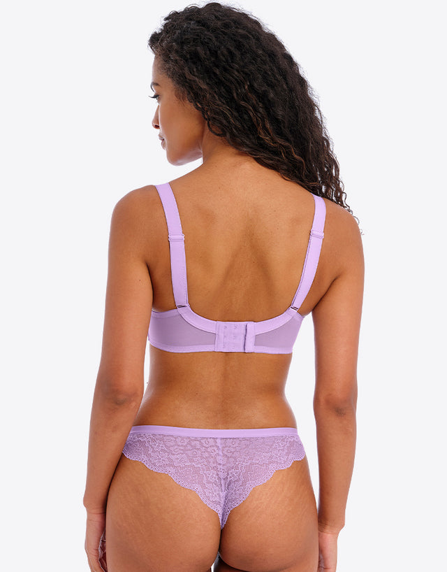 Freya Fancies Brazilian Brief Purple Rose