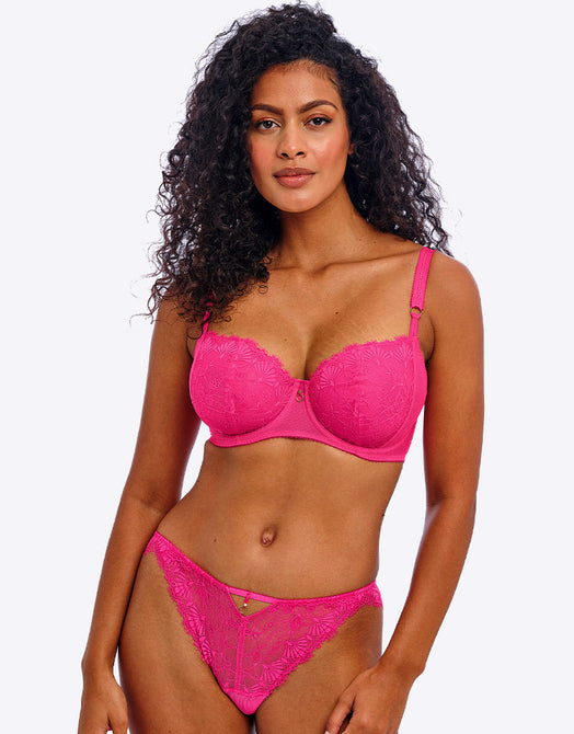 Freya Fascinate Balconette Bra Hot Pink