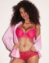 Freya Fascinate Moulded Plunge Bra Hot Pink