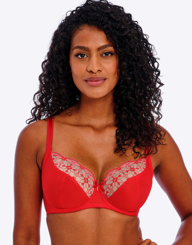 Freya Hallie Plunge Bra Chilli Red