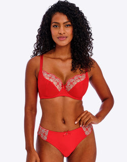 Freya Hallie Plunge Bra Chilli Red