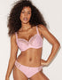 Freya Hallie Plunge Bra Pink Champagne