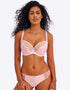 Freya Hallie Plunge Bra Pink Champagne
