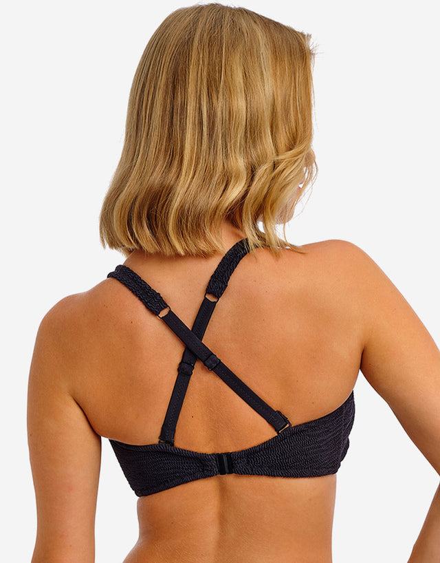 Freya Ibiza Waves Wired Bralette Bikini Top Black