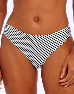 Freya Jewel Cove Bikini Brief Black Stripe