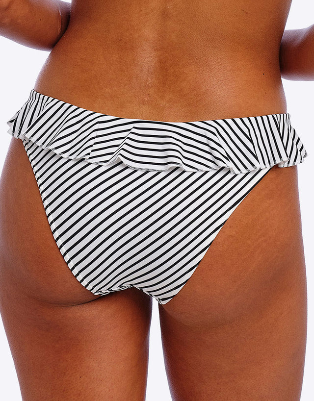 Freya Jewel Cove Italini Bikini Brief Black Stripe