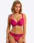 Freya Laurine Moulded Plunge T-Shirt Bra Raspberry Pink