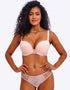 Freya Love Crush Moulded Plunge Bra Pink Champagne