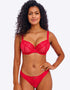 Freya Loveland Plunge Bra Bombshell Chilli Red