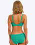 Freya Nomad Nights Padded Sweetheart Bikini Top Marine Green