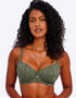 Freya Nomad Nights Padded Sweetheart Bikini Top Sage Green
