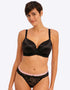 Freya Offbeat Moulded Plunge Bra Black