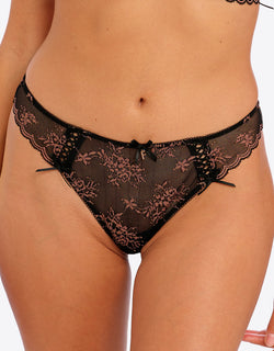 Freya Offbeat Decadence Brazilian Brief Black