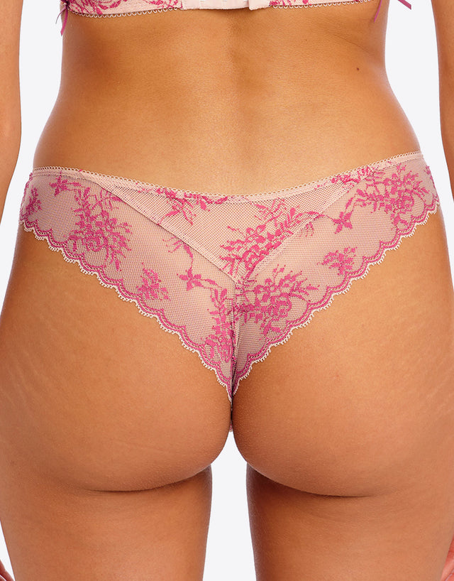 Freya Offbeat Decadence Brazilian Brief Vintage Rose
