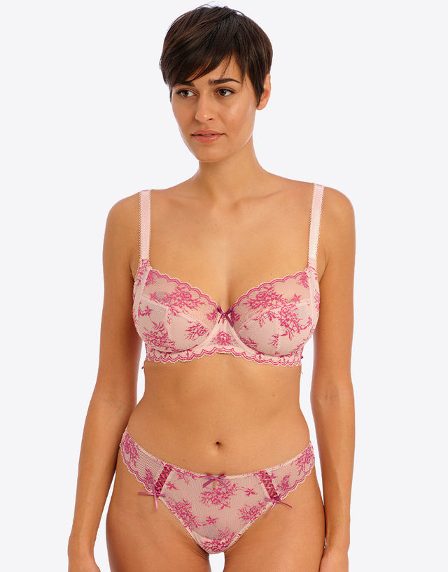 Freya Offbeat Decadence Brazilian Brief Vintage Rose