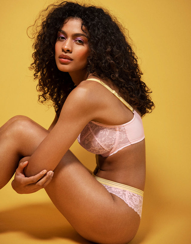 Freya Offbeat Side Support Bra Macaron