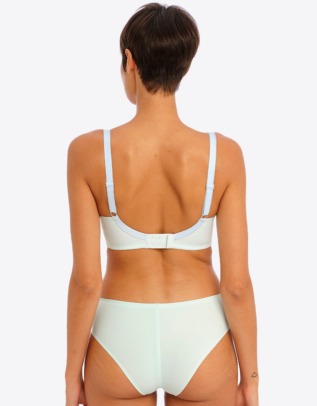 Freya Offbeat Moulded Plunge Bra Pure Water