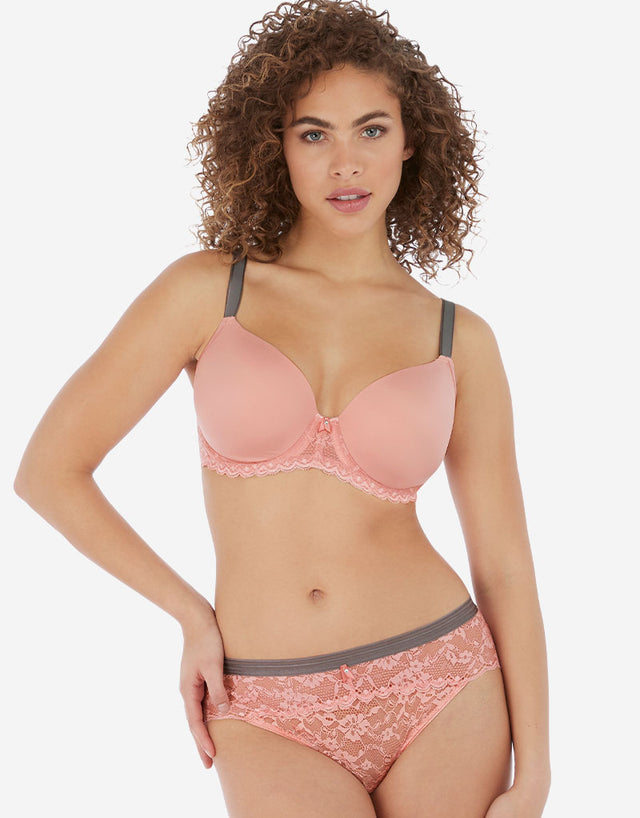 Freya Offbeat Brief Rosehip Pink