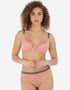 Freya Offbeat Plunge Bra Rosehip Pink