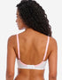 Freya Offbeat Moulded Plunge Bra White