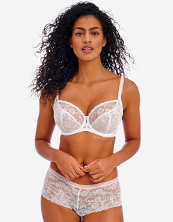 Freya Offbeat Plunge Bra White