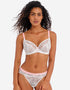 Freya Offbeat Plunge Bra White