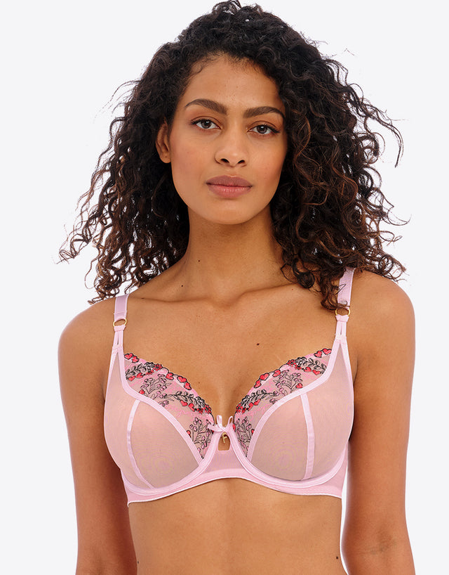 Freya Show-Off Plunge Bra Macaron