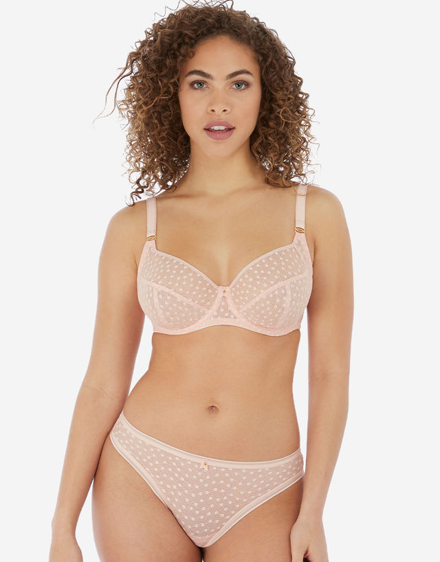 Freya Starlight Side Support Balcony Bra Rosewater Pink