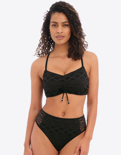 Freya Sundance Underwired Bralette Bikini Top Black