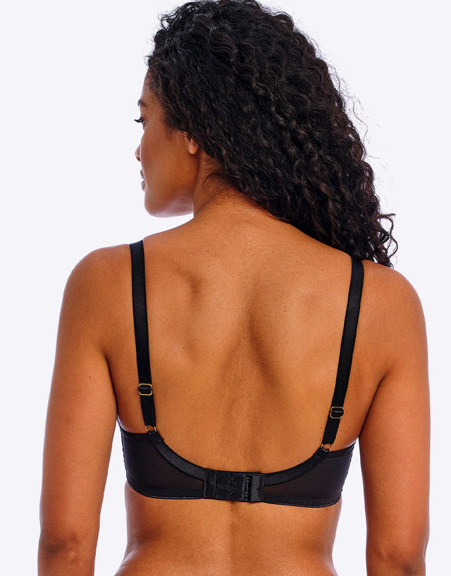 Freya Temptress Moulded Plunge Bra Black