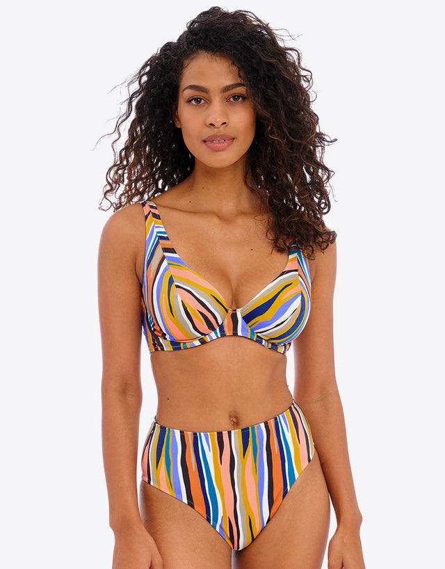 Freya Torra Bay High Waist Bikini Brief Multi